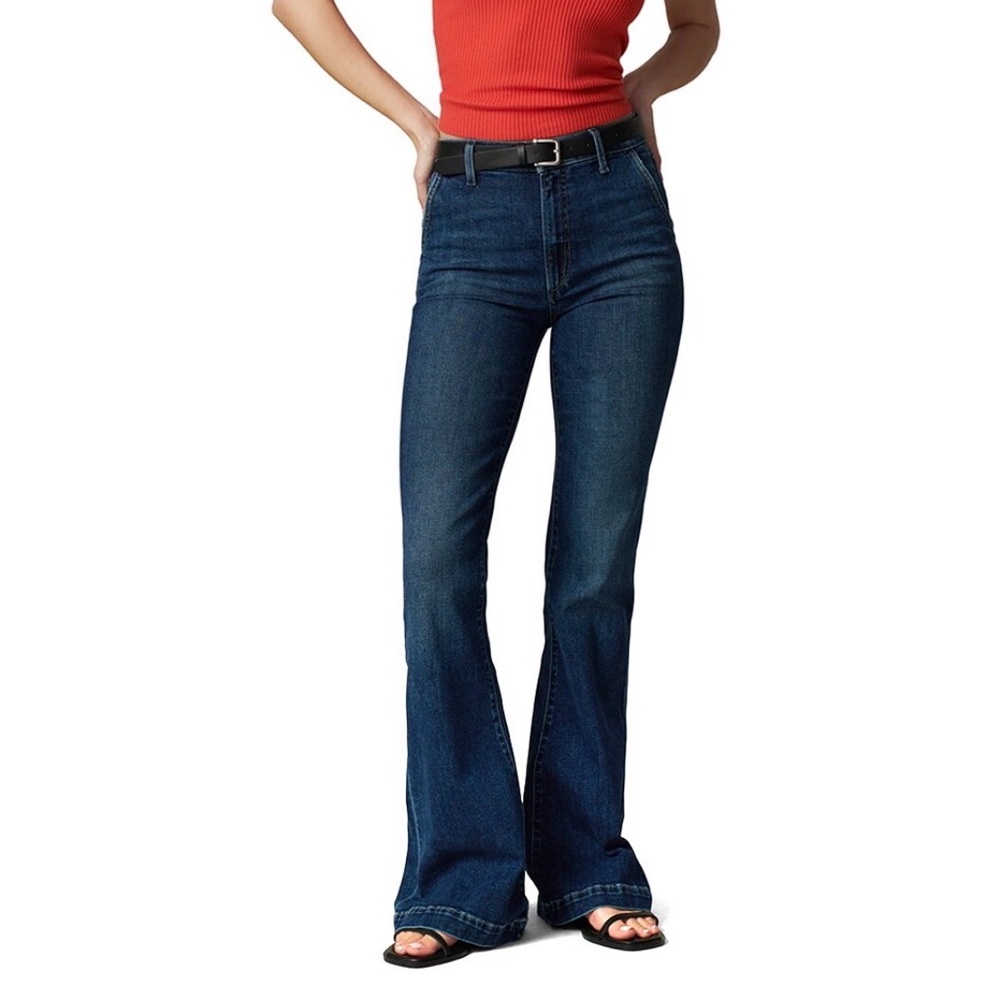 Joe’s Jeans The Molly Double Down High Rise Flare Jean